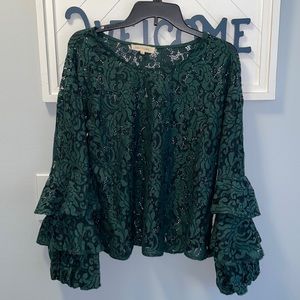 Solitaire lace blouse size L
